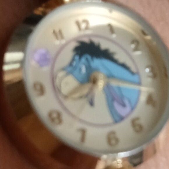 Very Rare Vintage Eeyore Floral Bracelet Watch - Picture 5 of 10